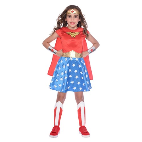 Girls wonder woman fancy dress - wonder,