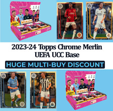 2023-24 Topps UEFA Merlin Chrome Soccer Base - Pick Your Card