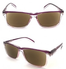 Sun-Reader UV400 Protect Reading Sunglasses Wayfare Style/Spring Hinge Arm SL141