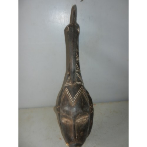 Baule carved wood mask - mask, —