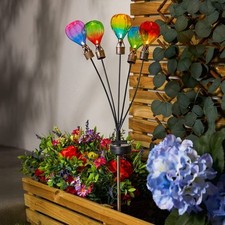 Solar LED Rainbow Hot Air