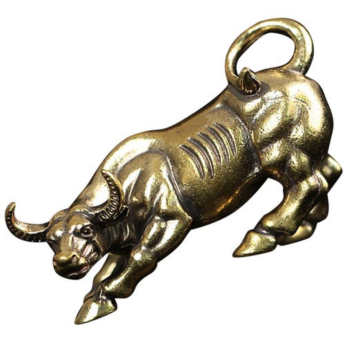 Small bull statue miniature - small,