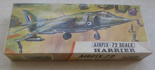 Airfix vintage harrier - airfix,