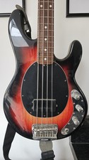 Musicman Stingray Bass Circa 1999 Made In USA Three Tone Sunburst Rosewood Board