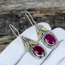 Red Ruby Lab-Created Gemstone