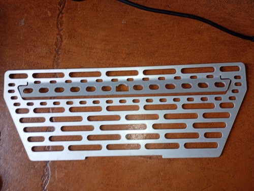 Motorcycle oil cooler guard - oil,