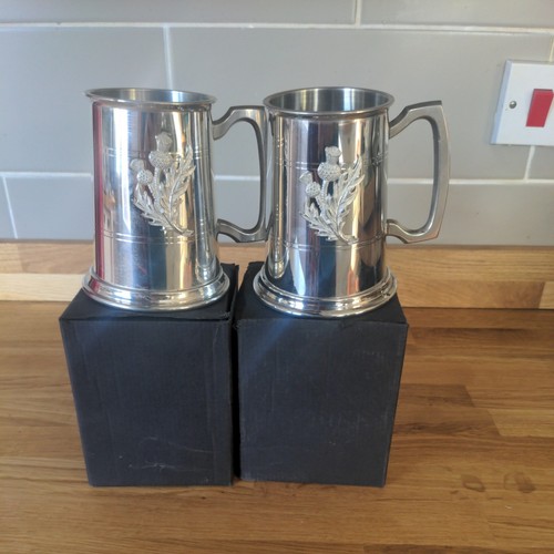Pair edwin blyde pewter - pair, of