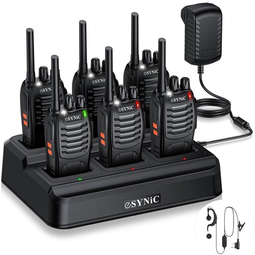 Esynic 6pcs walkie - 6pcs, talkies