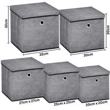 Pack of 4 Foldable Storage