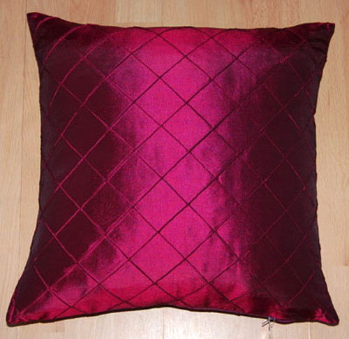 Faux silk cushion covers - faux,