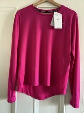 Nike Womens Miler Shirt M Pink