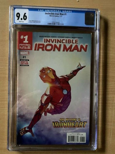 Invincible iron man cgc 6 - cgc, 9.6