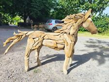 Reclaimed Teak Horse