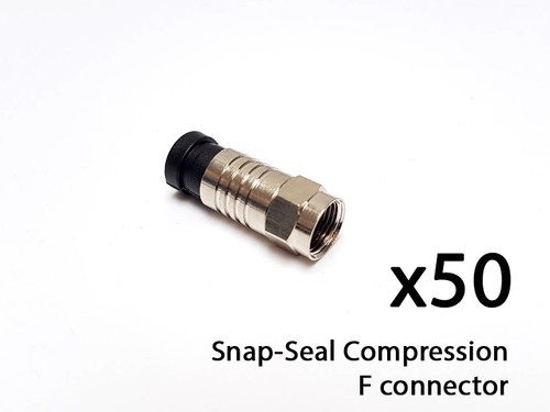 Compression connector - f,