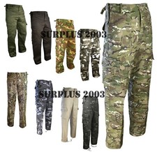 BTP MTP British Army Style Combat Trousers Black DPM S95 Green Woodland Grey