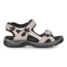 Ecco Shoes Offroad Womens Beige Walking Hiking Sandals Shoes Size 4-7.5