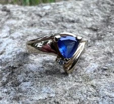 14k gold & Tanzanite Diamond