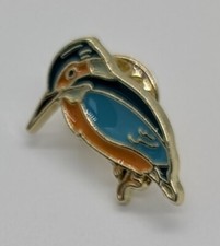 Kingfisher Brooch Pin Badge