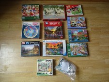 Bundle 12 x Jigsaw Puzzles 500
