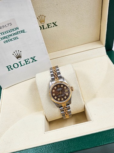 Ladies steel gold rolex - steel, &