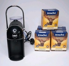 Jolie Coffee Capsule Machine, Jolie Lavazza A Modo Mio In Black & Hot Chocolate 