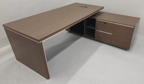 Modern home walnut corner - walnut,