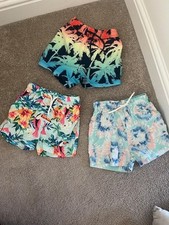 3 x baby boys swimming shorts, Matalan age 12 - 18 months