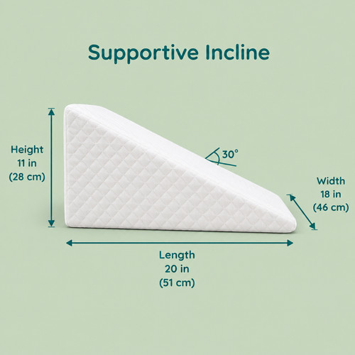 Bed wedge pillow orthopaedic - bed,
