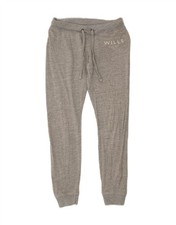 JACK WILLS Womens Tracksuit Trousers Joggers UK 10 Small  Grey Cotton UE02