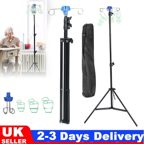 Portable pole drip bag - drip,