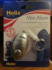 Helix Mini Personal Alarm Silver PS1070.