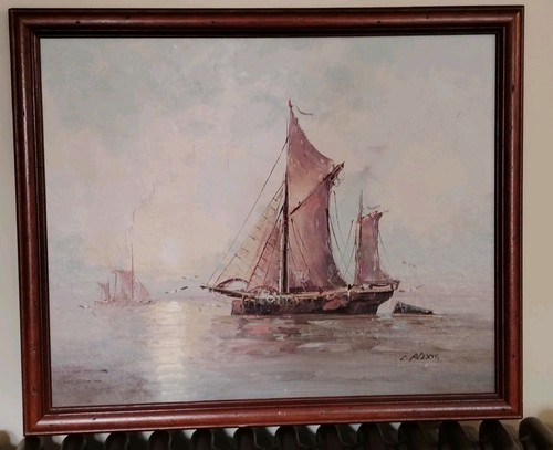 Vintage original oil paintings - original,