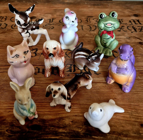 Vintage mini ceramic - vintage, animal