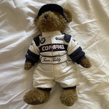 BMW Official F1 Williams Team Teddy Bear Soft Plush Toy 32cm mascot memorabilia