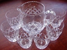 Stuart crystal water jug - water, &