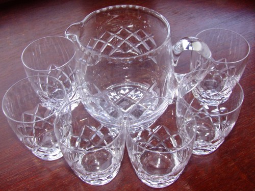 Stuart crystal water jug - crystal,
