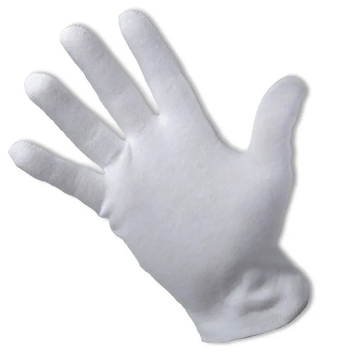 White cotton stockinette - white,