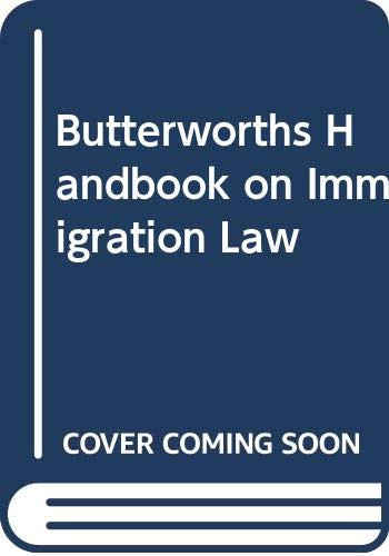 Butterworths handbook - handbook, on