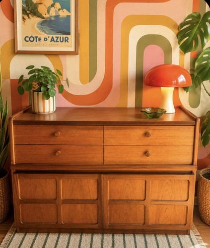 Mid century retro - mid, vintage