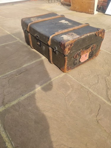 Antique vintage travel - travel, trunk
