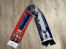 Tottenham v Wista Krakow Half & Half Scarf 2008