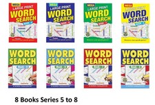 Word search books large - x,
