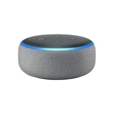 Amazon Echo Dot 3rd Generation Smart Alexa Speaker -Heather Grey (Brand New)