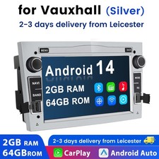 Android 14 Apple Carplay For Vauxhall Corsa 2006-2014 Car Stereo Radio WIFI GPS