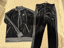 Black Women's Velour Adidas