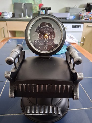 Fresh coffee barber chair - coffee,