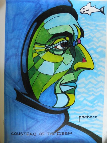 Cousteau the deep signed - cousteau, of