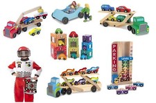Melissa & Doug Kids/ Children  Race Cars Toys Play Sets UK -  Gift Selection