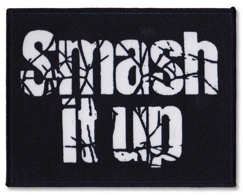 Smash sew on patch - smash, it
