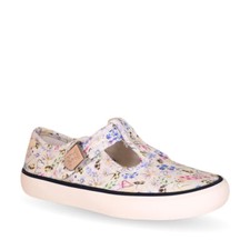Children's Girls Cream Floral